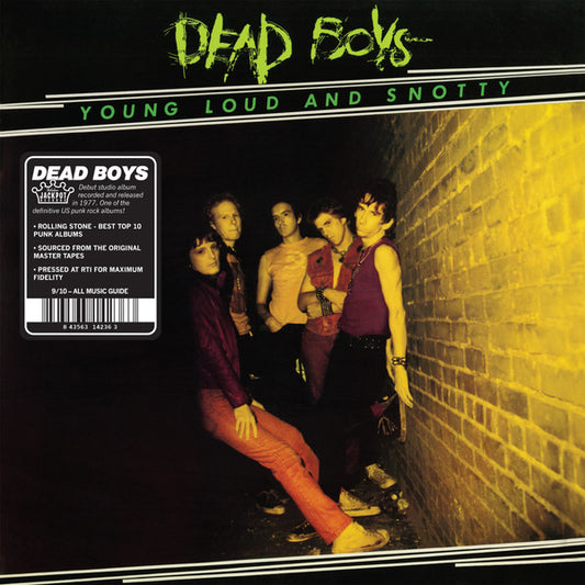Young Loud And Snotty - DEAD BOYS