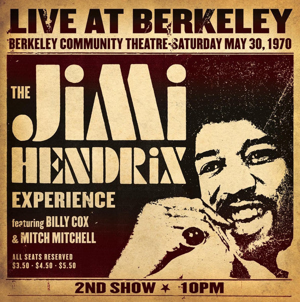 Live At Berkeley - JIMI HENDRIX