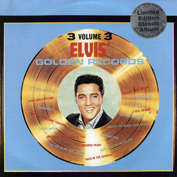 Elvis' Gold Records Volume 3 - ELVIS PRESLEY
