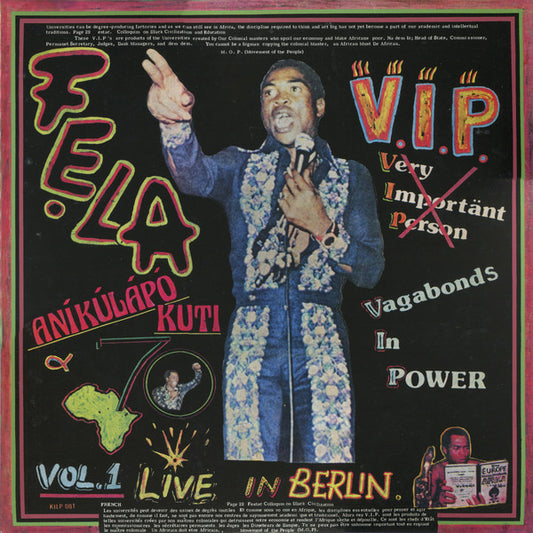 Live In Berlin - FELA KUTI