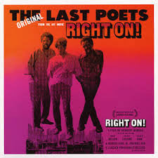 Original Soundtrack - LAST POETS - RIGHT ON
